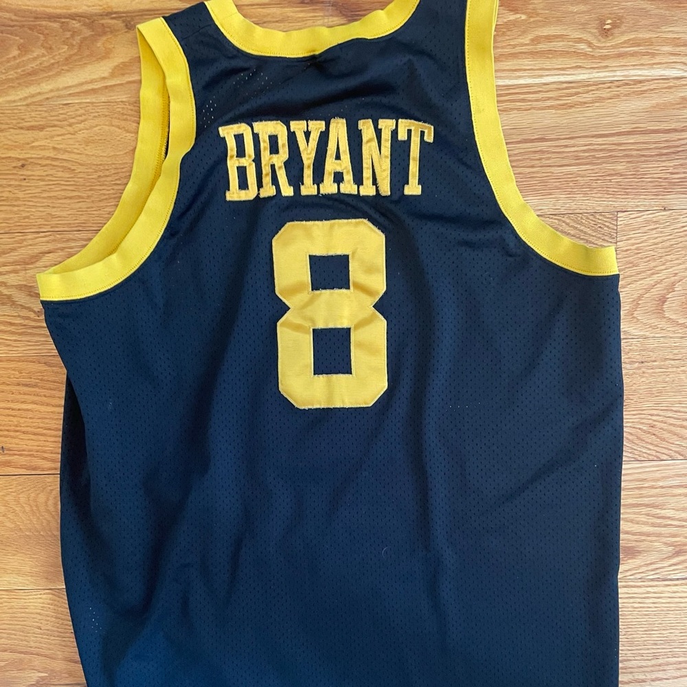 Kobe Jersey 8 Black & Yellow